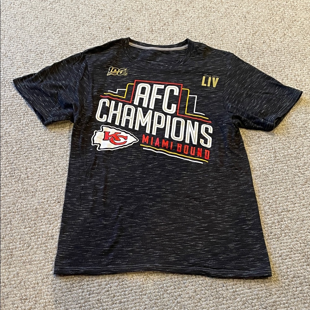 Mens’ Kansas City Chiefs AFC Champions T-Shirt